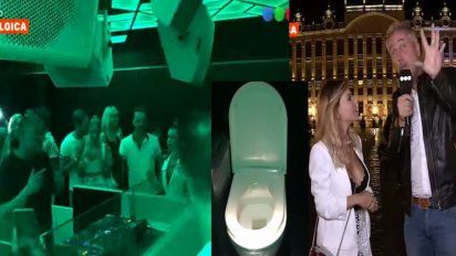 ¡Hacé todo junto! La insólita fiesta electrónica que se realiza dentro de un baño en Bélgica, con DJ incluido
