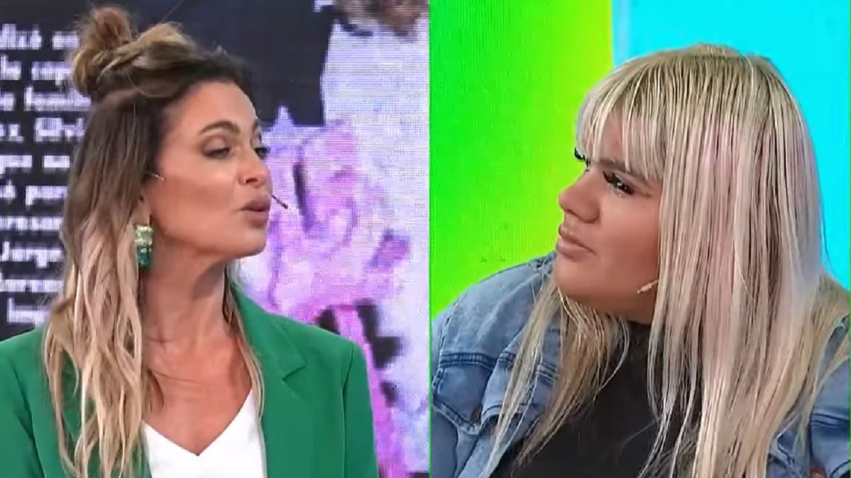 Karina Mazzocco y Morena Rial en A la Tarde, de América TV