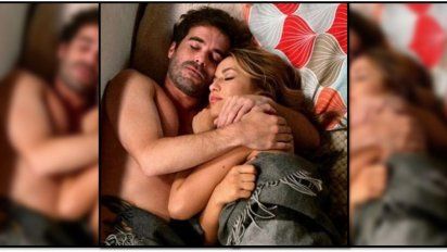 Flor Vigna posteó una polémica foto abrazada y en la cama con Cabré, pero tuvo que borrarla  