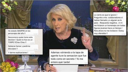 El enojo de Mirtha con revista Gente: 