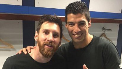 Los futbolistas Lionel Messi y Luis Suárez cenaron el pasado miércoles 
