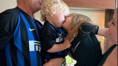 Duras críticas en las redes por el beso de Isabella y Mirko, los hijos de Wanda Nara y Marley