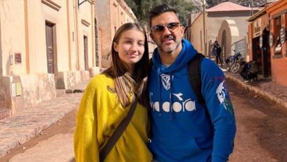 las primeras fotos de las vacaciones de fabian cubero con indiana y luca