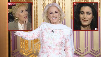 El día que Mirtha Legrand incomodó con tremendas preguntas a Cris Miró