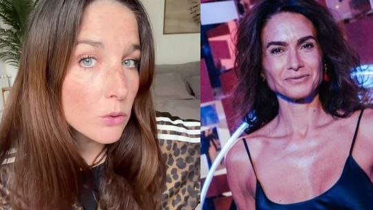 Juana Repetto junto a Florencia Raggi, a quien considera una abuela para sus hijos.
