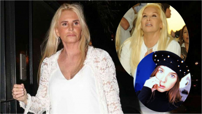 Las horas más tristes de Mecha Sarrabayrouse: destrozada por los videos de su hija, se refugia en Susana