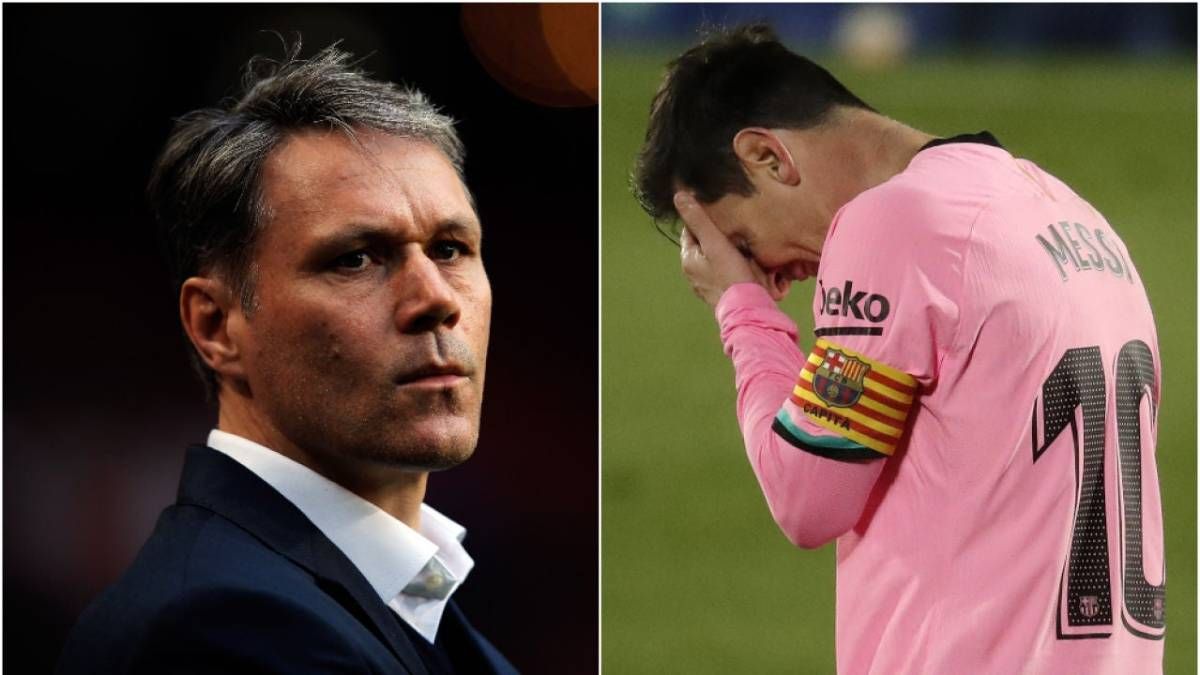 Marco van Basten considera que Lionel Messi está en un terrible momento