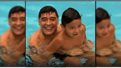 Después de año y medio sin verlo, Diego Maradona se reencontró con Dieguito Fernando