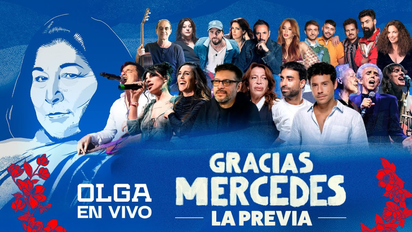 Los números del homenaje de Mercedes Sosa en Olga TV