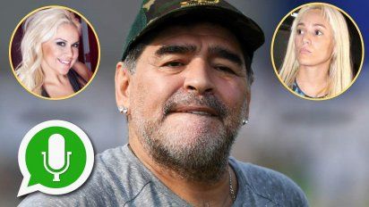 Nuevo audio de Maradona genera un conflicto en la relación  con Rocío 