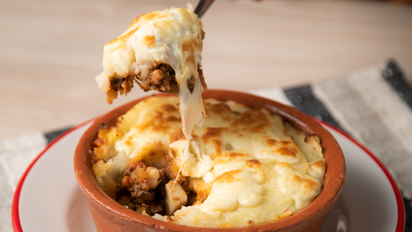 Delicioso pastel de papas en simples pasos