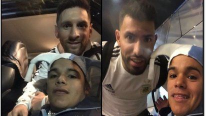 Messi le cumplió el sueño del pibe a Brian Buley, el enano de El marginal