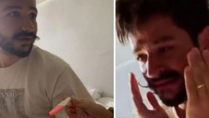 La reacción de Camilo al enterarse que será papá