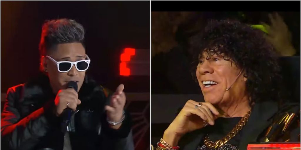 La Mona Jiménez, conmovido por la interpretación de Sergio Maldonado de un tema de Rodrigo Bueno