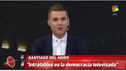 Santiago del Moro se despidió de Intratables: 