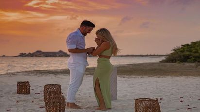 La romántica propuesta de casamiento que hizo Nicolás Tagliafico a su novia