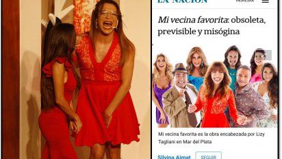 La Nación dijo que la obra de Lizy Tagliani es 