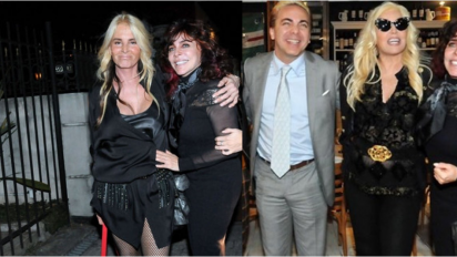 Verónica Castro festejó su cumple con Susana Giménez y su hijo en Buenos Aires
