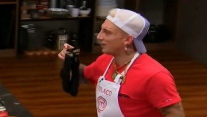 El Polaco tiene una cábala que le da suerte en Masterchef Celebrity