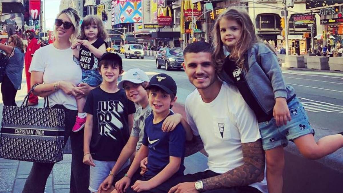 Mauro Icardi y su emotivo mensaje a uno de los hijos de Wanda Nara y Maxi López