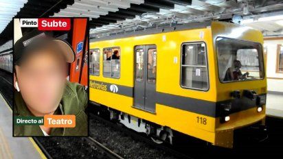 Mirá al famoso que viaja en subte todas las noches para ir al teatro