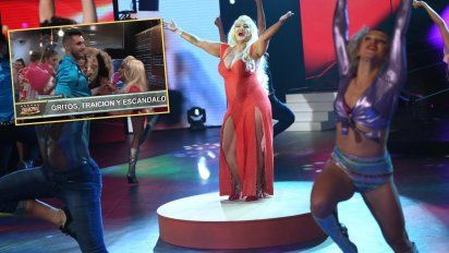 La Bomba, furiosa con su bailarín, lo amenazó: ''¿Querés que te cambie ahora?'' 
