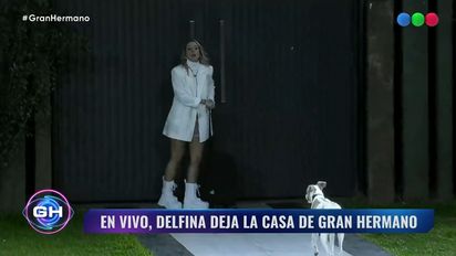 Así se fue Delfina de 'Gran Hermano' tras ganarse la casa en la competencia