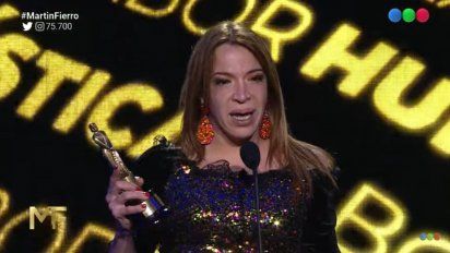 El emotivo discurso de Lizy Tagliani: 