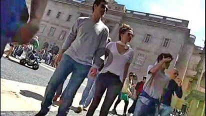 Isabel Macedo y Urtubey: Un viaje a Europa; ella en Praga, él en Madrid y los rumores