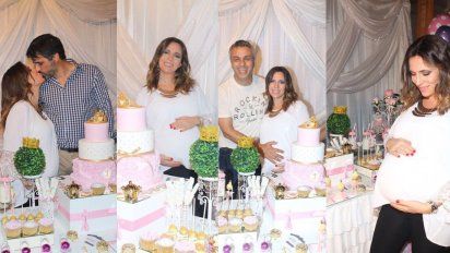 El álbum del baby shower de Sandra Borghi antes de la llegada de su hija Juana