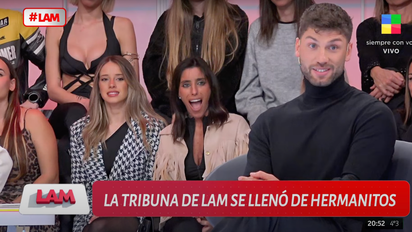 El picante ida y vuelta de Cata de 'Gran Hermano' y Tato en 'LAM'