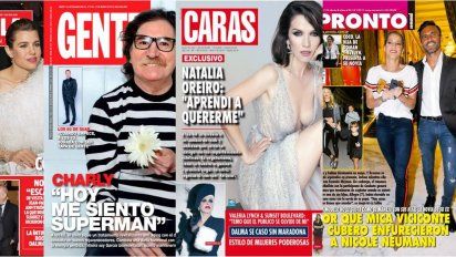 Charly García, Oreiro hot y Cubero-Viciconte contra Nicole en las tapas de la semana
