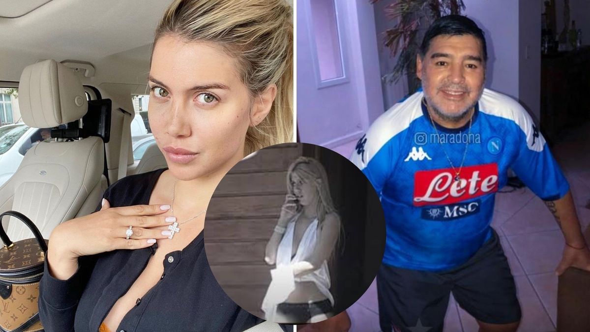 Se quedó dormido: Fernanda Vives reveló detalles del encuentro íntimo entre Wanda  Nara y Maradona