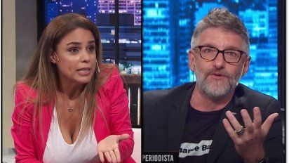El picante cruce y pase de facturas entre Luis Novaresio y Marina Calabró