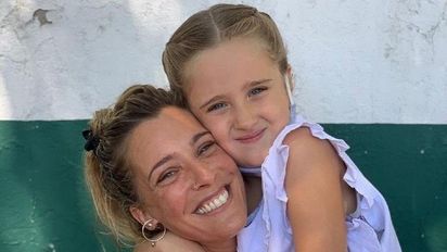 La hija de Dani la Chepi se cortó el pelo por una causa solidaria