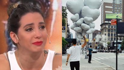 Cinthia Fernández conmovida con la dedicatoria de Benjamín Vicuña a Blanca
