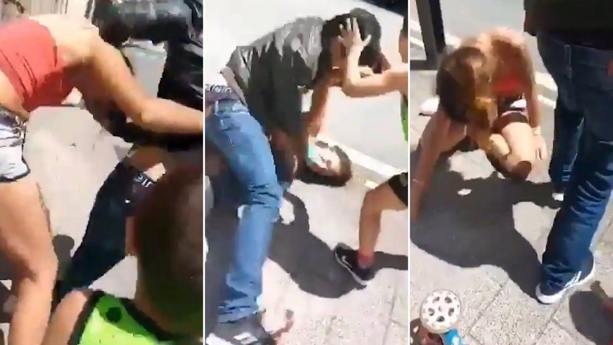 Estremecedor: El video del brutal ataque de un hombre a su novia en España