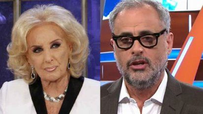 Rial, el invitado incómodo: la producción de Mirtha lo quiere en un programa a solas