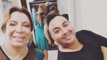lizy tagliani conto que su amiga floppy se le aparecio de una manera muy especial