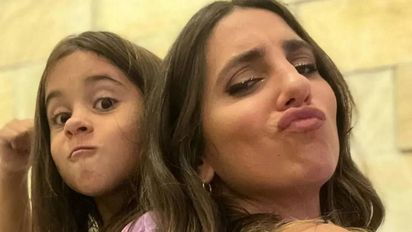 Cinthia Fernández mostró cómo va la recuperación de su hija Francesca