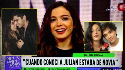 Malena Narvay, la novia de Julián Serrano, retoma la polémica con Oriana Sabatini: 