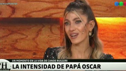 Cande Ruggeri habló de la posibilidad de que su padre se sume al jurado de La Academia