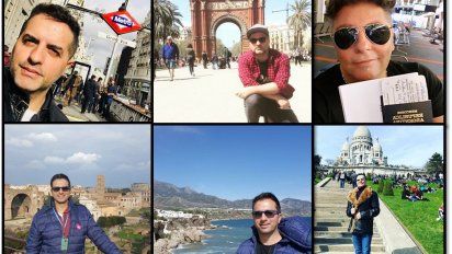 Chimenteros por el mundo: Las fotos de Polino, De Brito, Bremer y Ambrosino de vacaciones