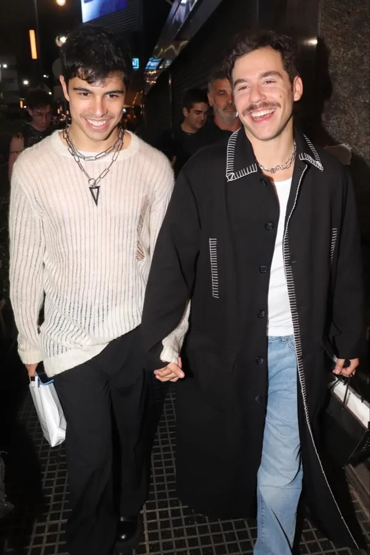 Fer Dente y Nicolás Di Pace se mostraron enamoradísimos