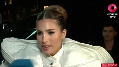 El insólito incidente de Julieta Poggio por el que tuvo que pedir auxilio