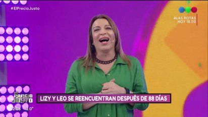 Lizy Tagliani en cuarentena: un colaborador del programa 