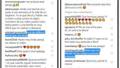 Lapidarios: acusan a Viciconte de imitar cada vez más el look de Nicole, la ex de Cubero