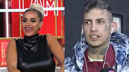 La furia de L-Gante con Anto Pane, la creadora de contenido de OnlyFans con la que se besó