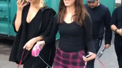 Nicole graba con Susana, en medio de su separación de Cubero