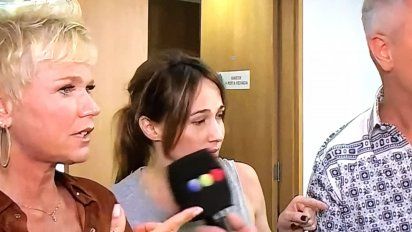 Xuxa mostró a su marido: 